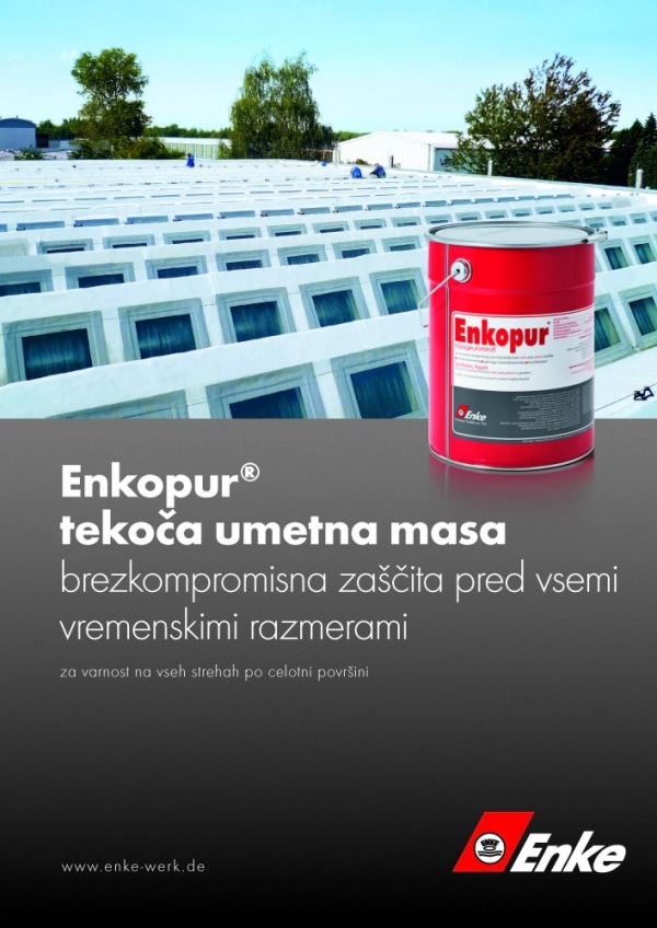 ENKOPUR ZAŠČITA TERAS, BALKONOV, STREHE